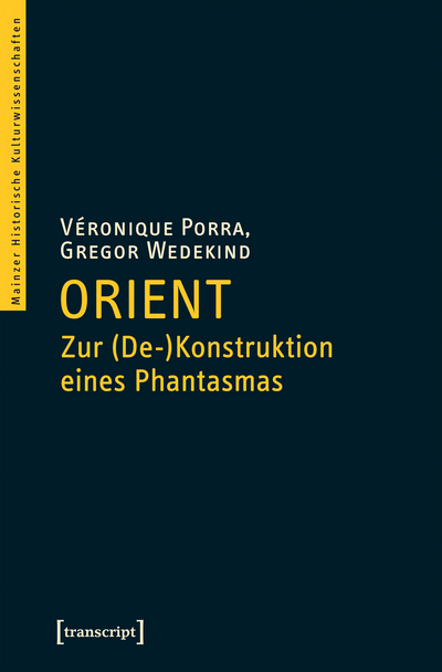 Cover des Buchs: Orient – Zur (De-)Konstruktion eines Phantasmas