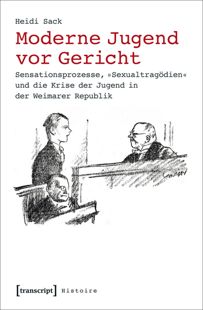 Cover des Buchs: Moderne Jugend vor Gericht