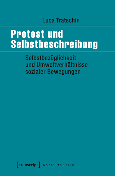 Cover of book: Protest und Selbstbeschreibung