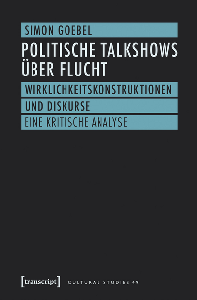 Cover des Buchs: Politische Talkshows über Flucht