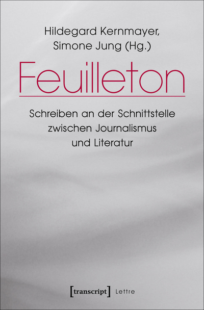 Cover of book: Feuilleton