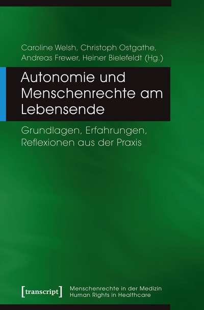 Cover des Buchs: Autonomie und Menschenrechte am Lebensende