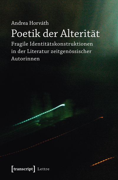 Cover of book: Poetik der Alterität