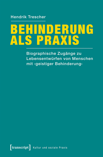 Cover des Buchs: Behinderung als Praxis