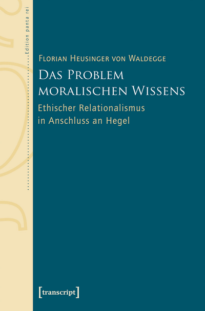 Cover des Buchs: Das Problem moralischen Wissens