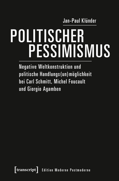 Cover des Buchs: Politischer Pessimismus