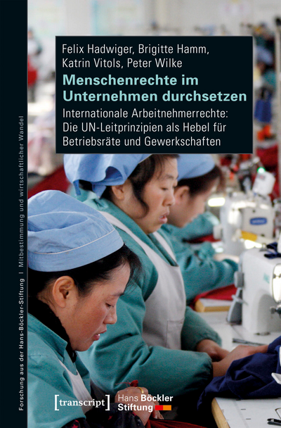 Cover des Buchs: Menschenrechte im Unternehmen durchsetzen