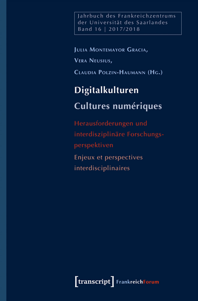 Cover des Buchs: Digitalkulturen/Cultures numériques
