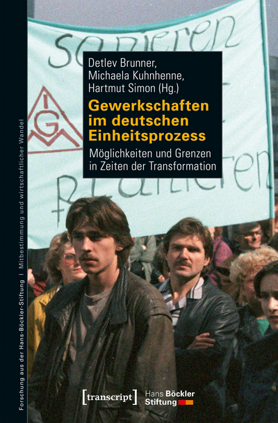 Cover des Buchs: Gewerkschaften im deutschen Einheitsprozess