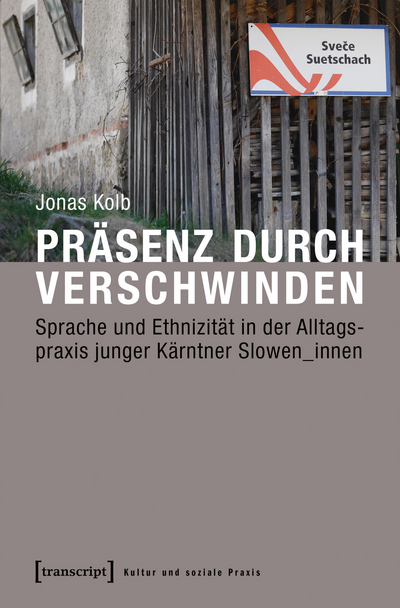 Cover des Buchs: Präsenz durch Verschwinden