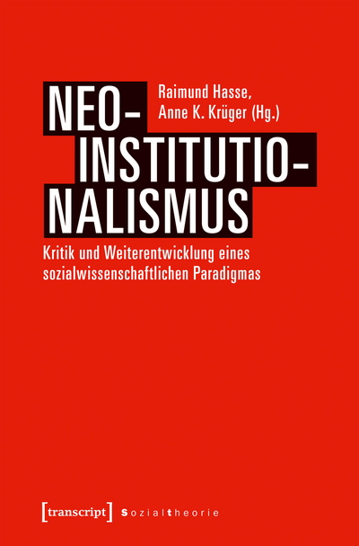 Cover of book: Neo-Institutionalismus