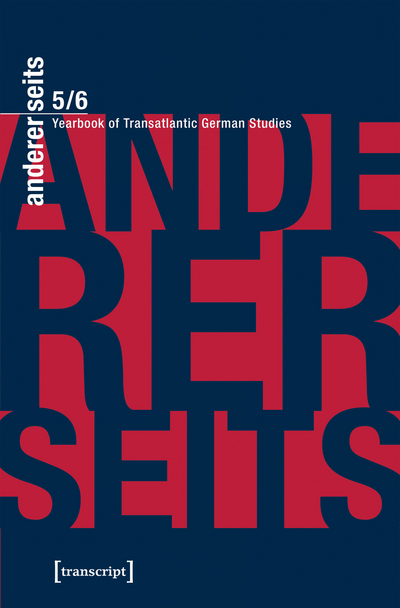 Cover of book: andererseits – Yearbook of Transatlantic German Studies