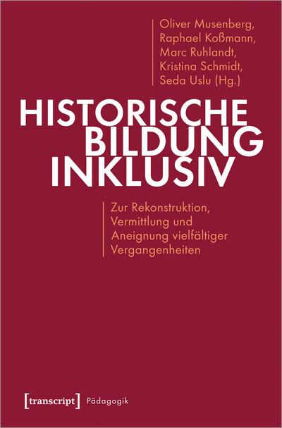 Cover of book: Historische Bildung inklusiv