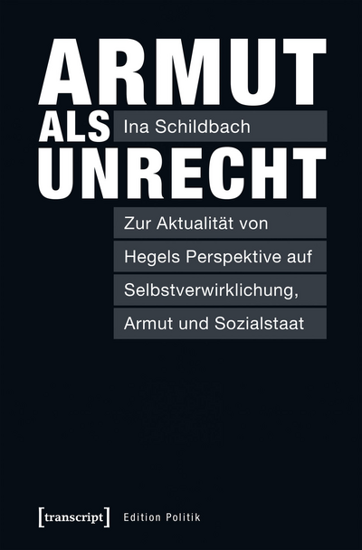 Cover des Buchs: Armut als Unrecht