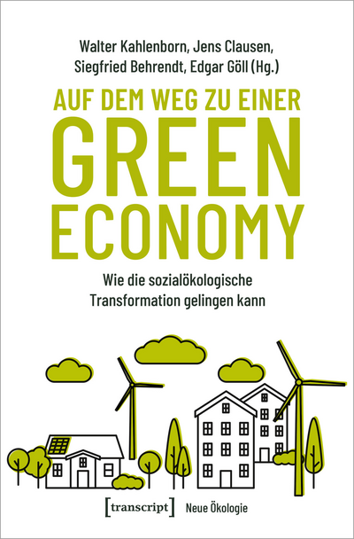 Cover of book: Auf dem Weg zu einer Green Economy