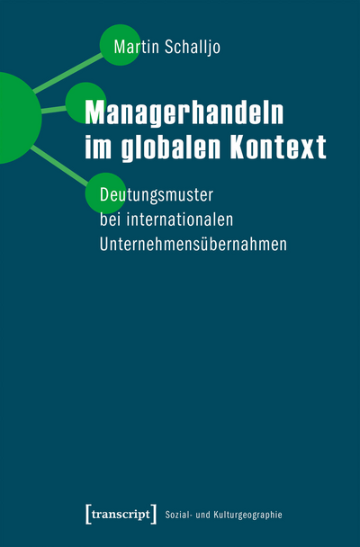 Cover of book: Managerhandeln im globalen Kontext