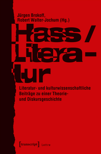 Cover of book: Hass/Literatur