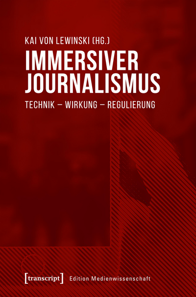 Cover of book: Immersiver Journalismus