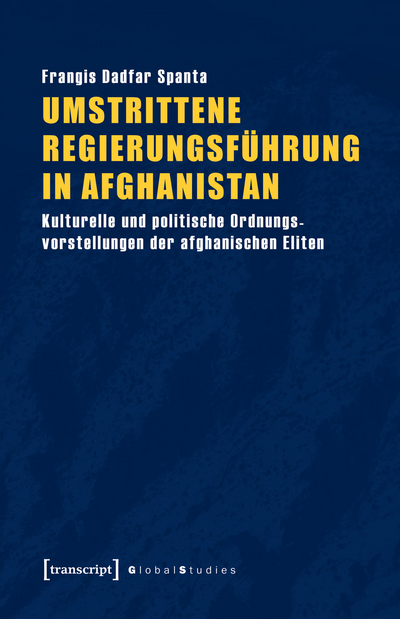 Cover des Buchs: Umstrittene Regierungsführung in Afghanistan