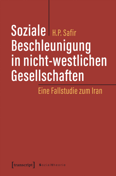 Cover des Buchs: Soziale Beschleunigung in nicht-westlichen Gesellschaften