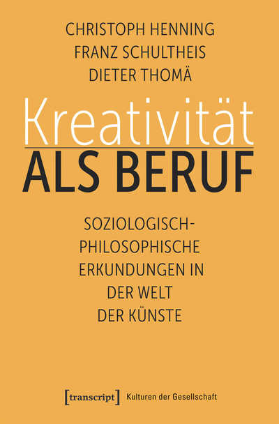 Cover of book: Kreativität als Beruf