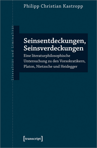 Cover of book: Seinsentdeckungen, Seinsverdeckungen