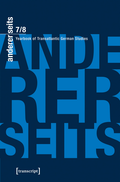 Cover of book: andererseits – Yearbook of Transatlantic German Studies