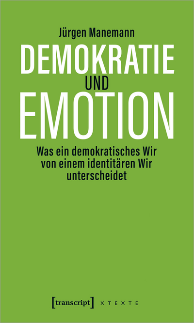 Cover des Buchs: Demokratie und Emotion