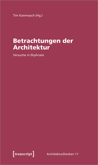 Cover des Buchs: Betrachtungen der Architektur