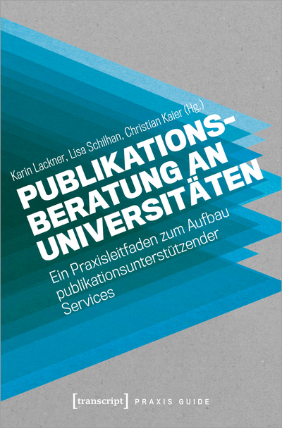 Cover des Buchs: Publikationsberatung an Universitäten