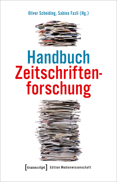 Cover of book: Handbuch Zeitschriftenforschung