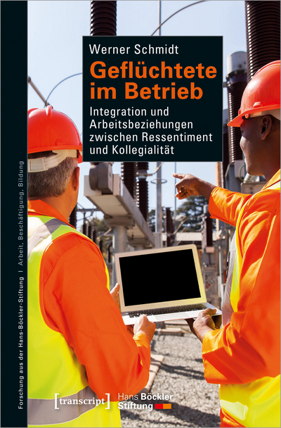 Cover des Buchs: Geflüchtete im Betrieb