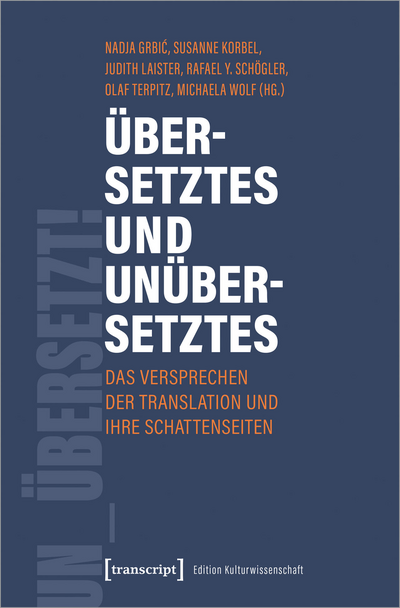 Cover of book: Übersetztes und Unübersetztes