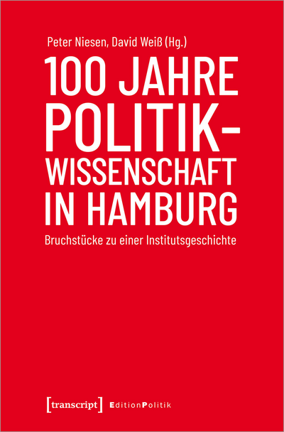Cover des Buchs: 100 Jahre Politikwissenschaft in Hamburg