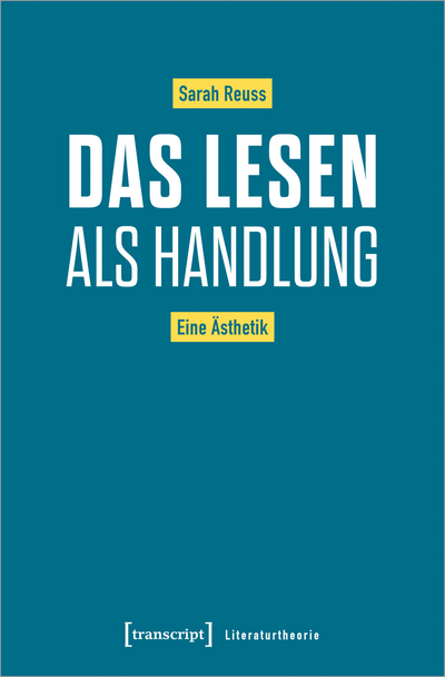 Cover of book: Das Lesen als Handlung
