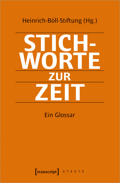 Cover of book: Stichworte zur Zeit