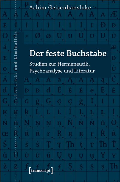 Cover des Buchs: Der feste Buchstabe