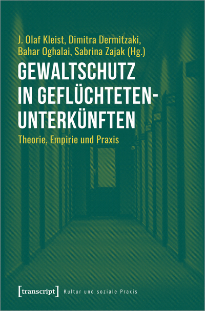 Cover of book: Gewaltschutz in Geflüchtetenunterkünften