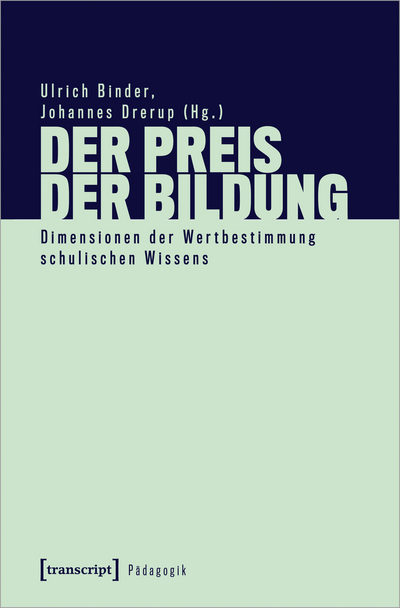 Cover of book: Der Preis der Bildung
