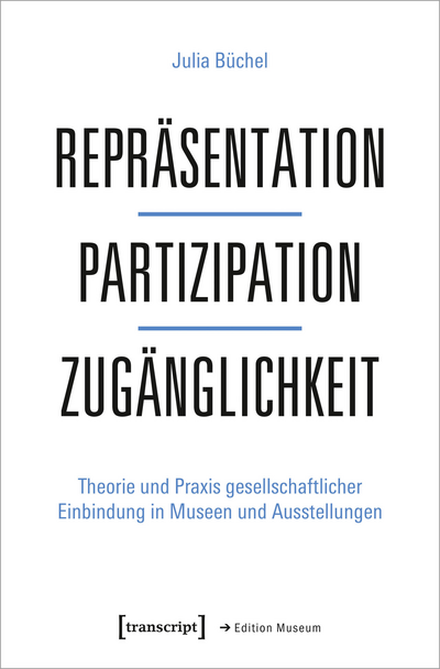 Cover des Buchs: Repräsentation – Partizipation – Zugänglichkeit