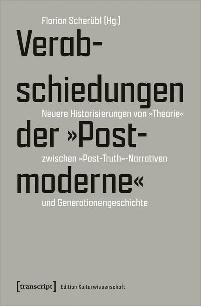 Cover of book: Verabschiedungen der »Postmoderne«