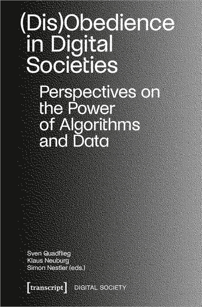 Cover of book: (Dis)Obedience in Digital Societies