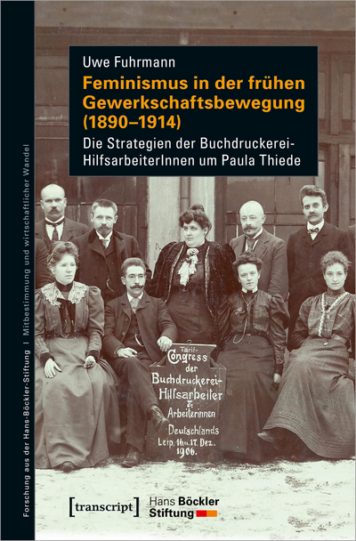 Cover des Buchs: Feminismus in der frühen Gewerkschaftsbewegung (1890-1914)