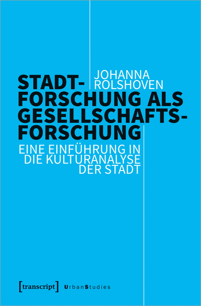 Cover of book: Stadtforschung als Gesellschaftsforschung