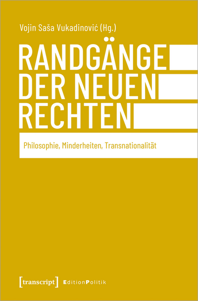 Cover des Buchs: Randgänge der Neuen Rechten