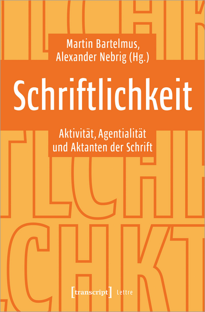 Cover of book: Schriftlichkeit