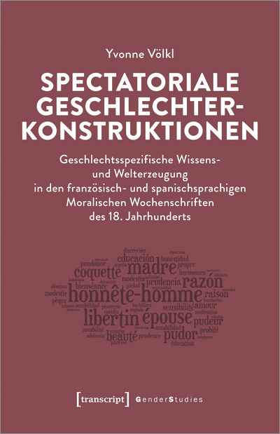 Cover of book: Spectatoriale Geschlechterkonstruktionen