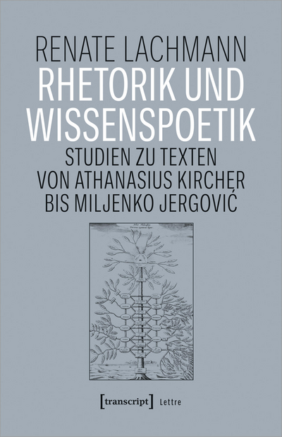 Cover of book: Rhetorik und Wissenspoetik