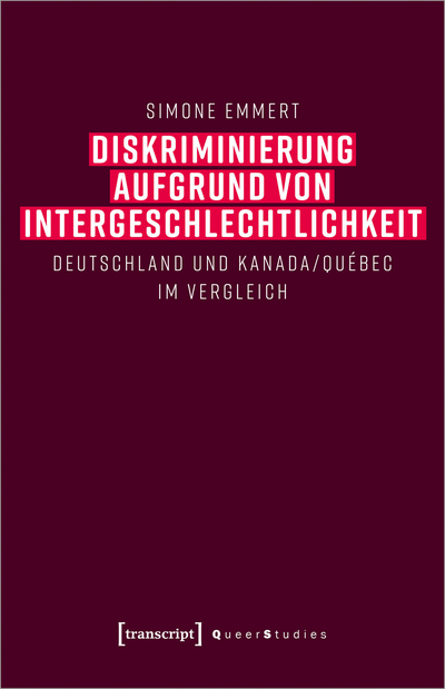 Cover des Buchs: Diskriminierung aufgrund von Intergeschlechtlichkeit