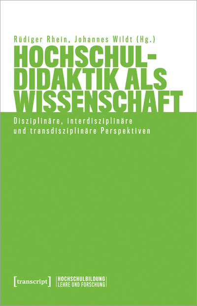 Cover of book: Hochschuldidaktik als Wissenschaft